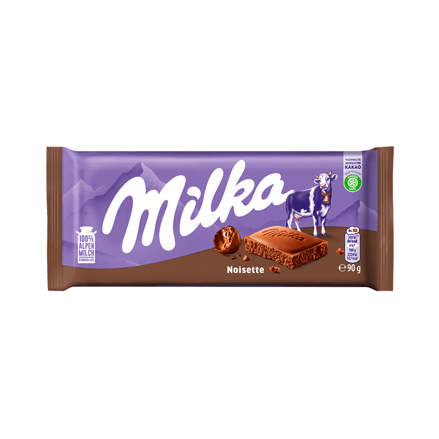 Chocolate Noisette 90g MILKA