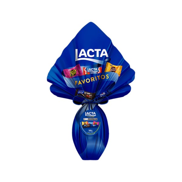 Encontraproduto.com.br - Ovo de Páscoa Lacta Favoritos N.22 540g