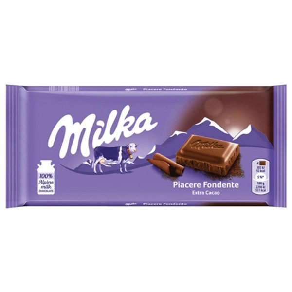 Encontraproduto.com.br - Chocolate em Barra MILKA Dark Extra Cocoa 100g