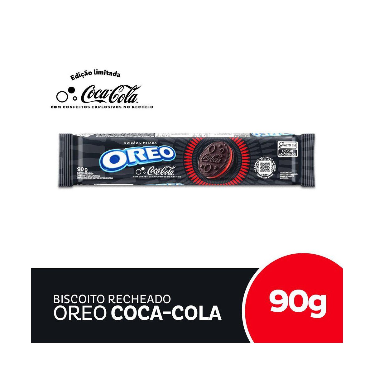 Encontraproduto.com.br - Biscoito Oreo Coca-Cola Recheado 90g