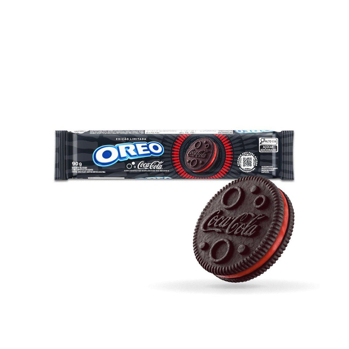 Encontraproduto.com.br - Biscoito Oreo Coca-Cola Recheado 90g