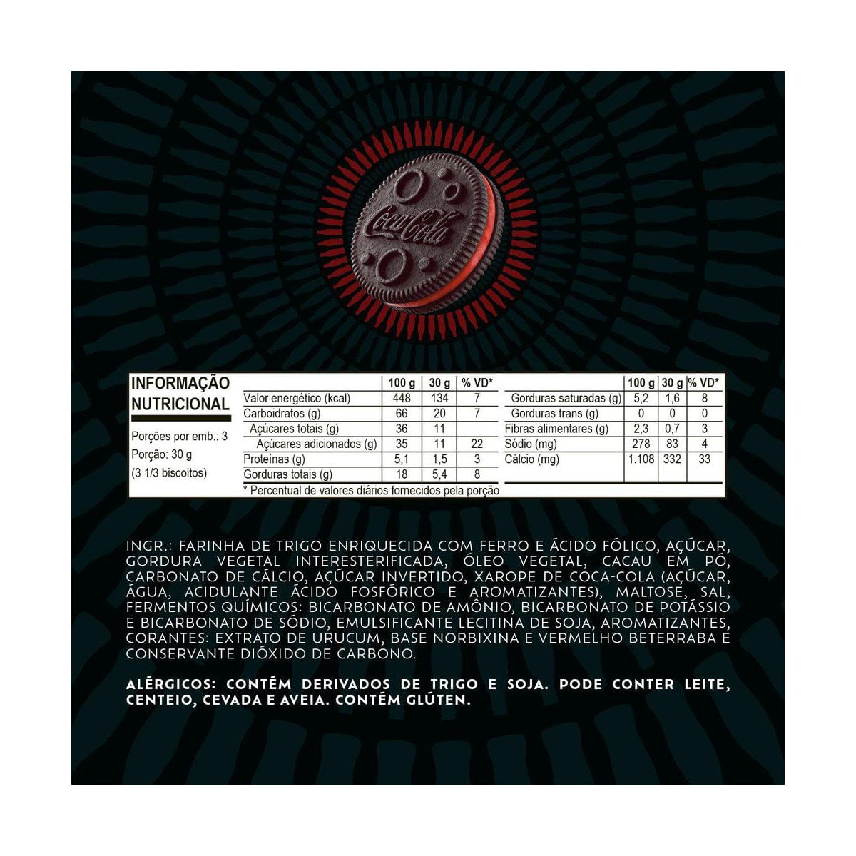 Encontraproduto.com.br - Biscoito Oreo Coca-Cola Recheado 90g