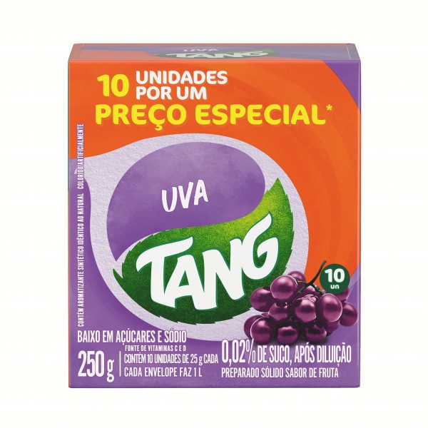 Encontraproduto.com.br - Refresco Pó Tang 25g Leve 10 Pague 8 Uva