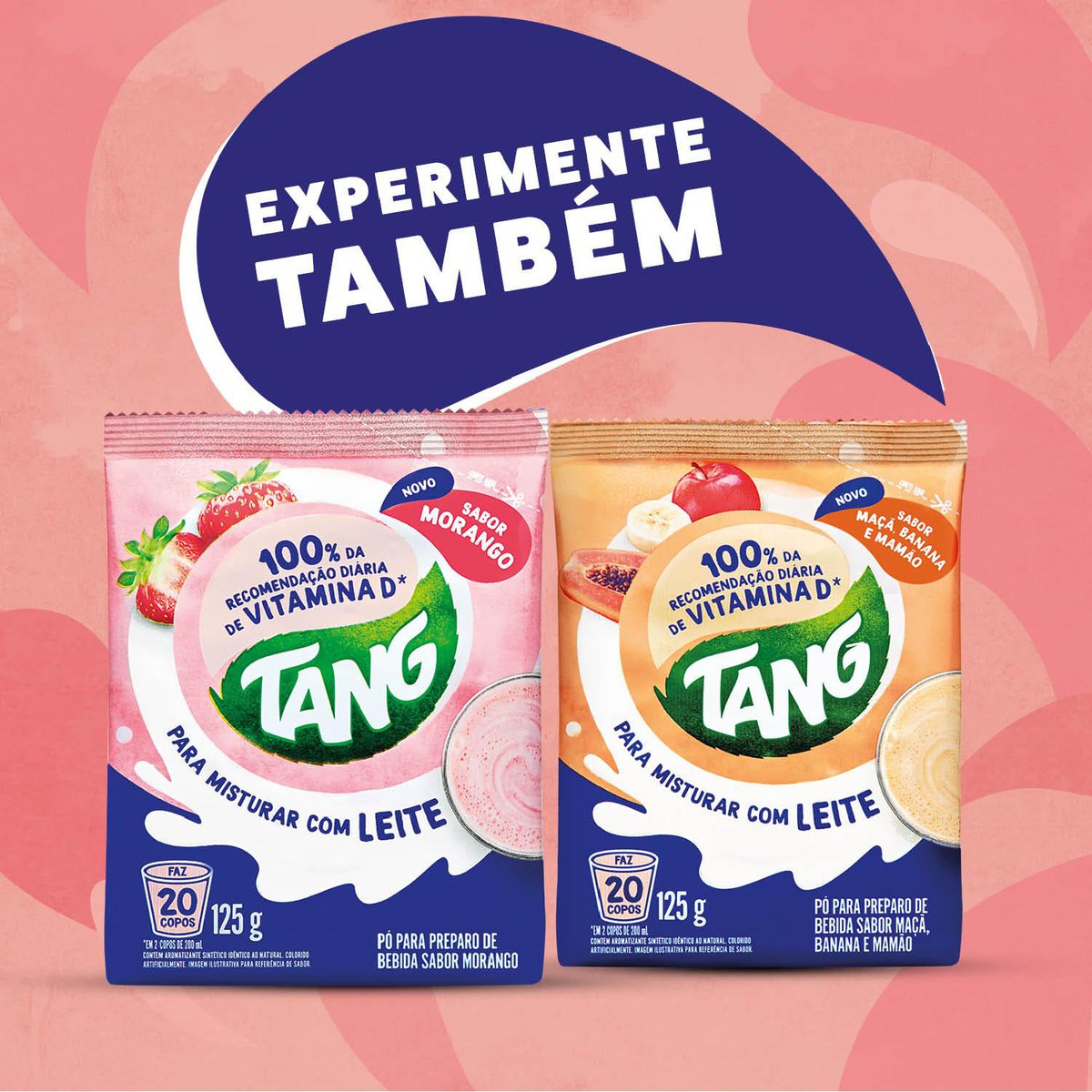 Encontraproduto.com.br - Tang Para Misturar Com Leite Morango 125g