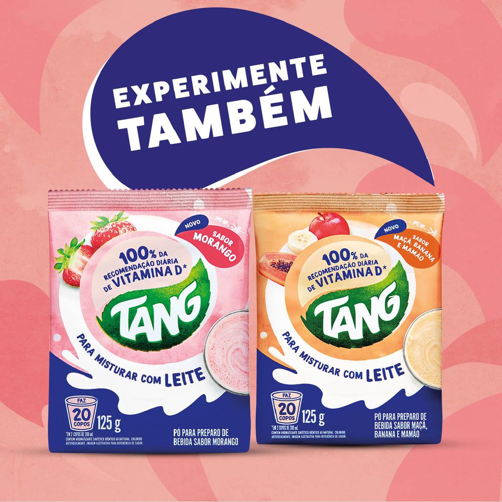 Encontraproduto.com.br - Tang Para Misturar Com Leite Morango 125g