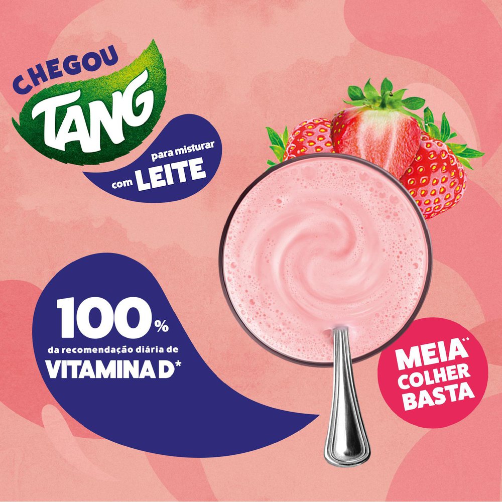 Encontraproduto.com.br - Tang Para Misturar Com Leite Morango 125g
