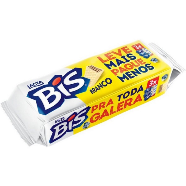 Encontraproduto.com.br - Bis Branco multipack 378g