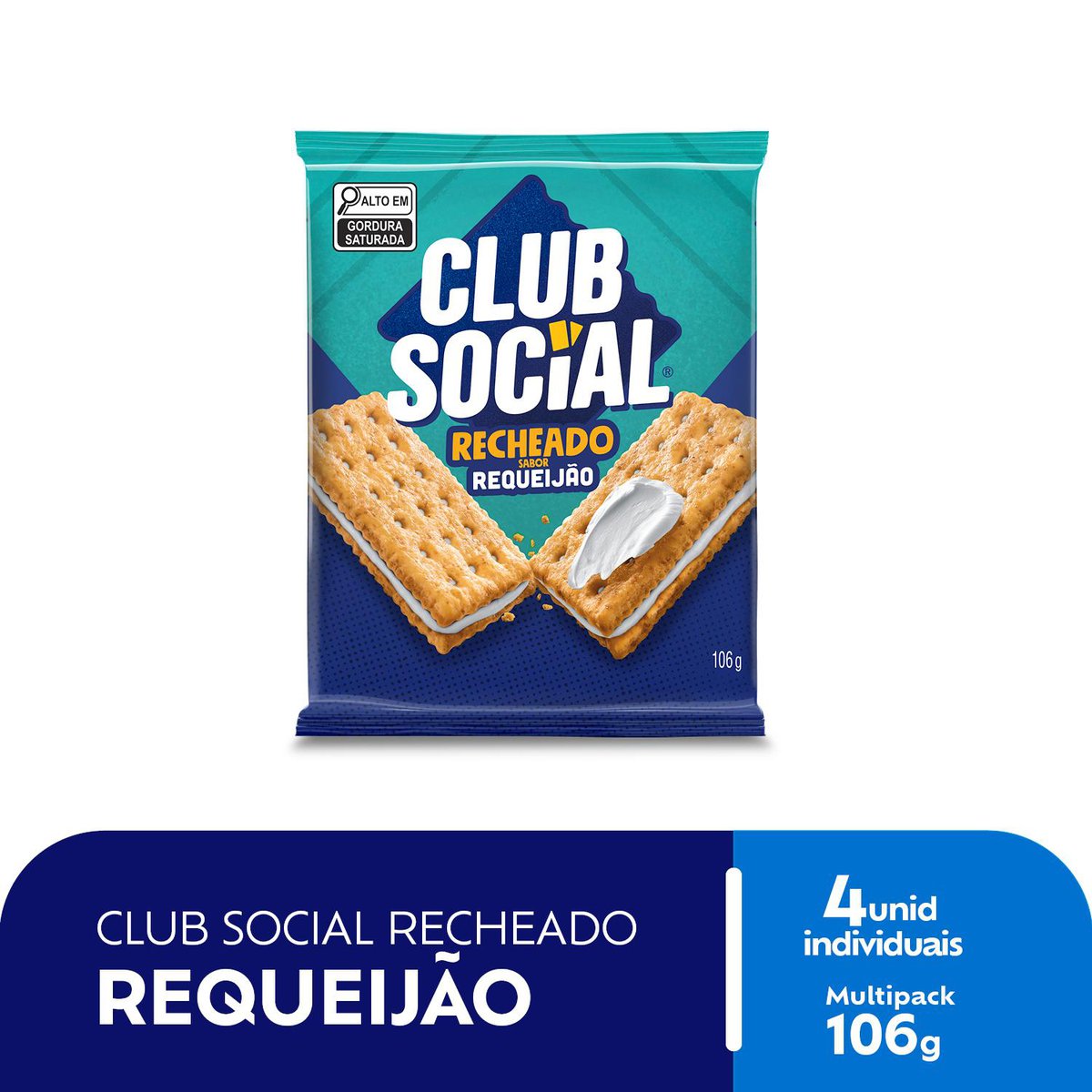 Encontraproduto.com.br - Biscoito Recheado Club Social Requeijão 106g