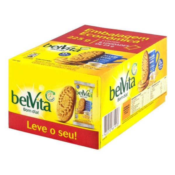 Encontraproduto.com.br - Biscoito Belvita Leite Caixeta com 225g