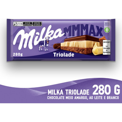 Encontraproduto.com.br - Chocolate Triolade Milka 280g