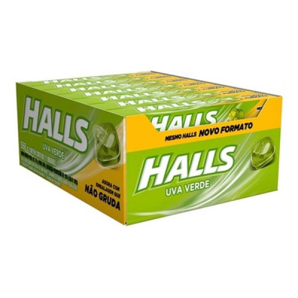 Bala Halls Menta Prata 28g