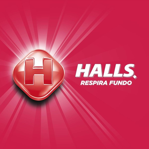 Encontraproduto.com.br - Bala Halls Morango Pacote Com 3 Unidades