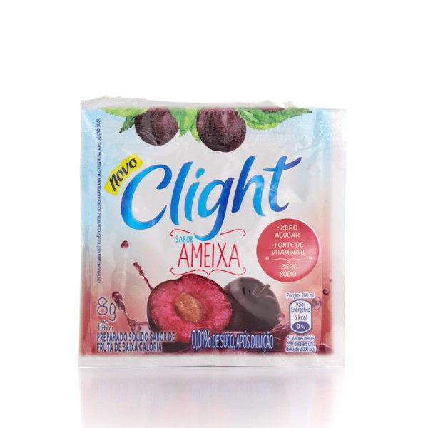 Encontraproduto.com.br - Refresco em Pó Clight Ameixa 8g
