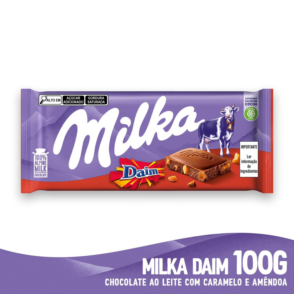 Encontraproduto.com.br - Chocolate Milka Daim 100g
