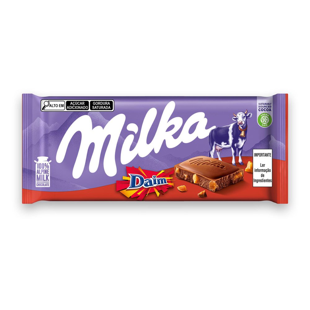 Encontraproduto.com.br - Chocolate Milka Daim 100g