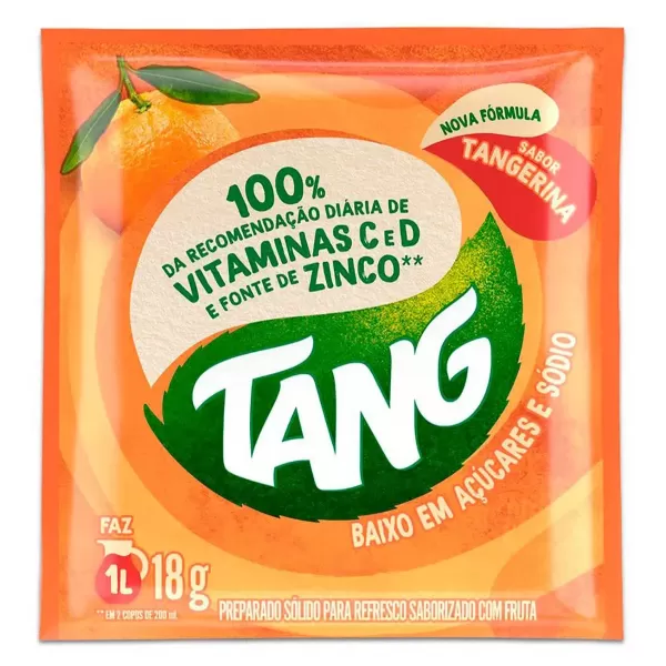 Encontraproduto.com.br - Pó para Refresco Tang Tangerina 18g