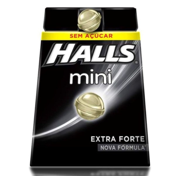 Encontraproduto.com.br - Bala Drops Halls Mini Extra Forte 01Un 15G - Halls