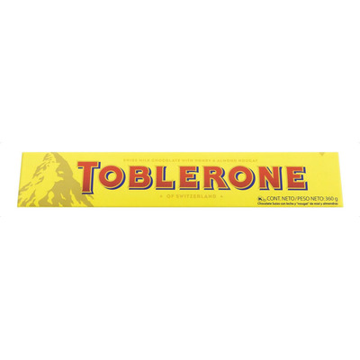 Chocolate TOBLERONE ao leite 360g