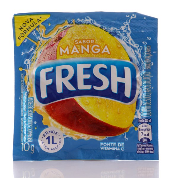 Encontraproduto.com.br - Refresco Em Po Fresh Manga 10G