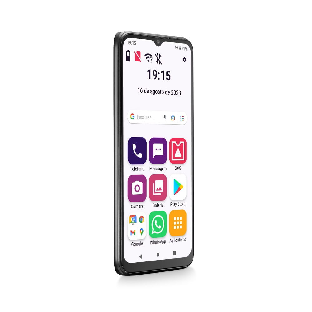 Encontraproduto.com.br - Smartphone ObaSmart Conecta MAX 2 64GB - OB054OUT [Reembalado]