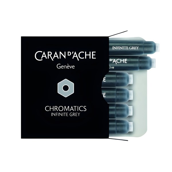 Cartucho Carandache para Caneta Tinteiro Cinza 8021005