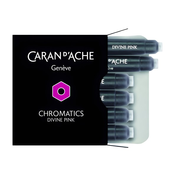 Cartucho Carandache para Caneta Tinteiro Rosa 8021080