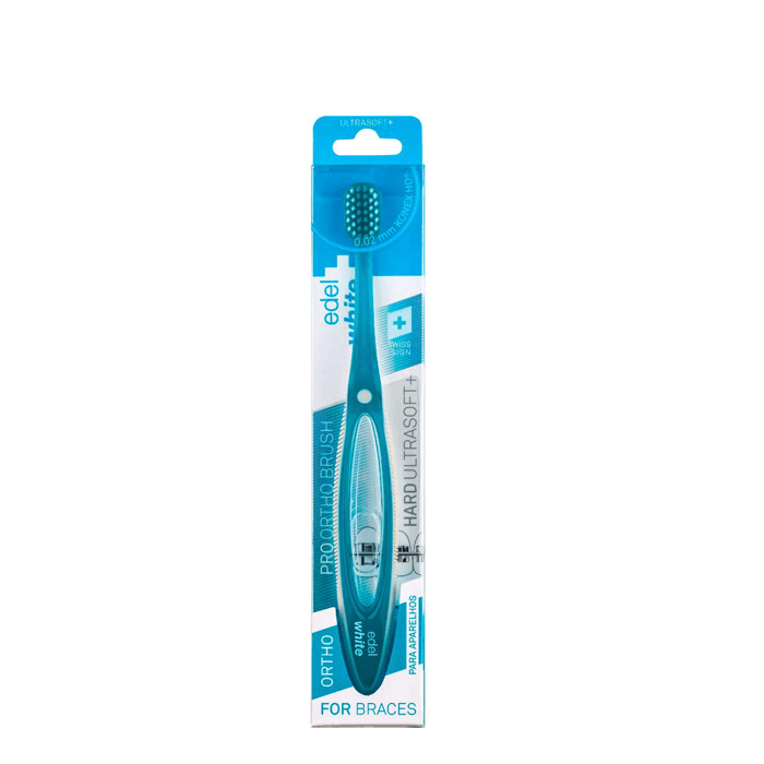 Escova Dental Edel White Pro Ortho Brush 1 Unidade