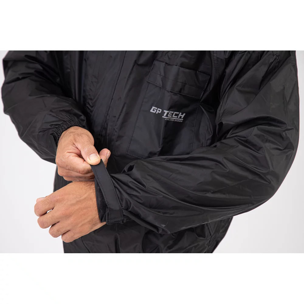 Encontraproduto.com.br - Capa de Chuva Masculina GP Tech Essence Premium Preta
