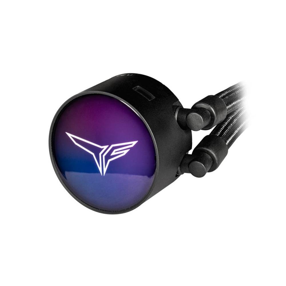 Encontraproduto.com.br - Cooler T-Force Para Processador Hydro 360mm Siren GD360E ARGB Preto (MP)