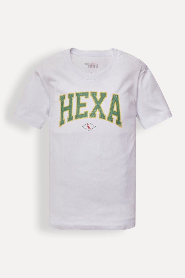 Camiseta Estampada Mini Hexa