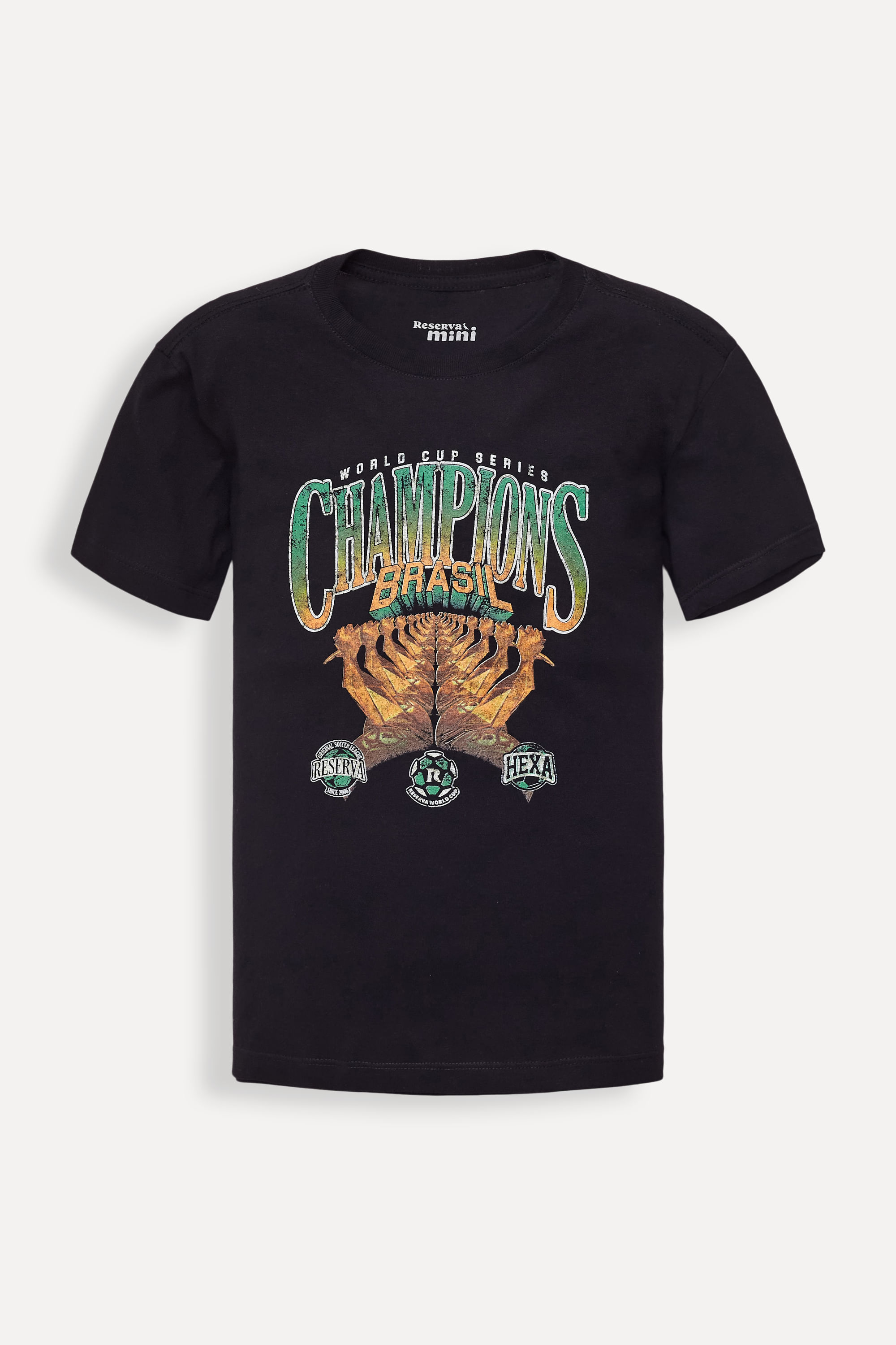 Camiseta Estampada Mini Champions
