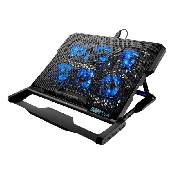 Cooler Para Notebook Com 6 Fans Led Azul Hexa Cooler - AC282OUT [Reembalado]