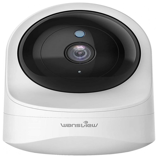 Encontraproduto.com.br - Baba Eletrônica Câmera HD 1080P com Visão Noturna, Wansview Q6W, Branca