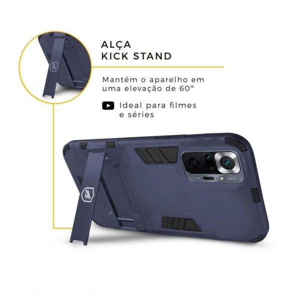 Encontraproduto.com.br - Capa case capinha Armor para Xiaomi Redmi Note 10 Pro - Gshield