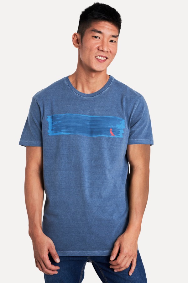 Camiseta Estampada Listra Aquarela