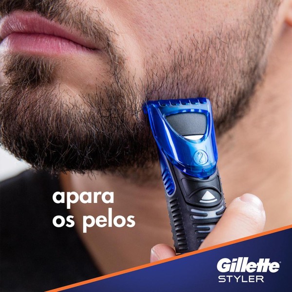 Encontraproduto.com.br - Barbeador Eletrico Gillette Styler 3 Em 1 1 Kit