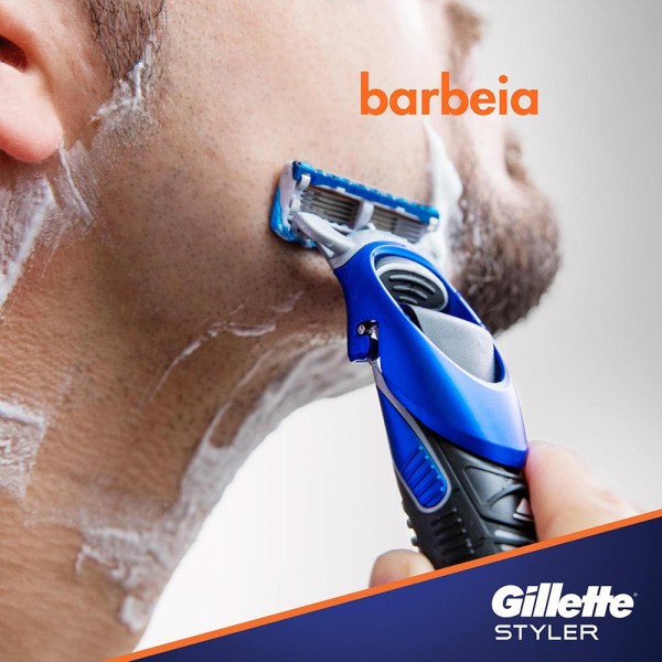 Encontraproduto.com.br - Barbeador Eletrico Gillette Styler 3 Em 1 1 Kit