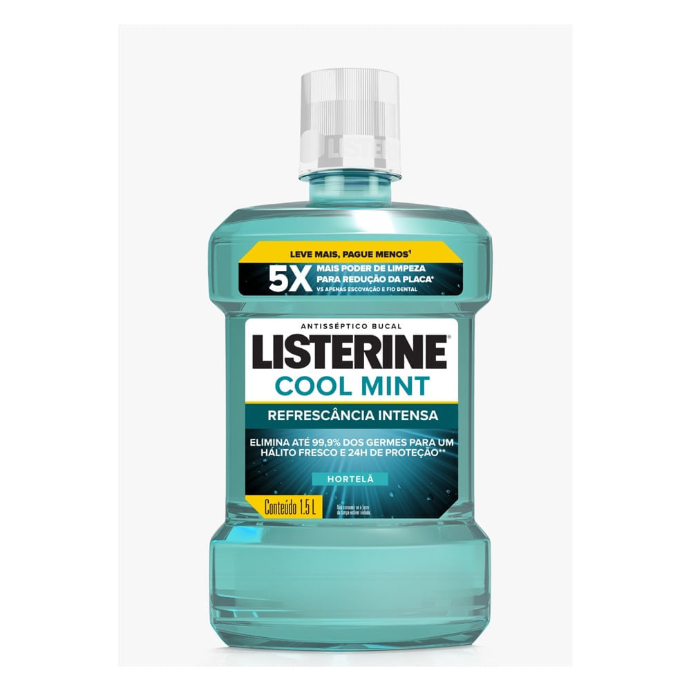 Antisséptico Bucal Listerine Cool Mint 750ml