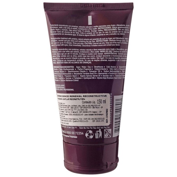 Encontraproduto.com.br - Senscience Renewal Reconstructive Mask - Máscara Capilar 150ml