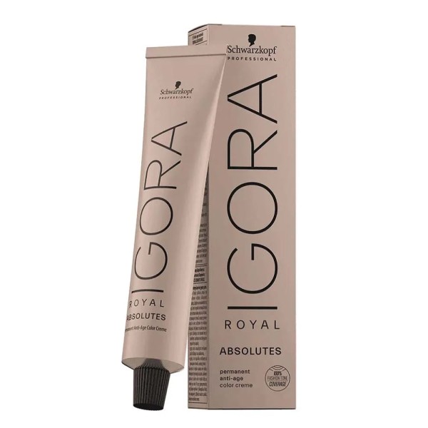 Encontraproduto.com.br - Coloração Igora Absolutes 6-60 Louro Escuro Marrom Natural 60g