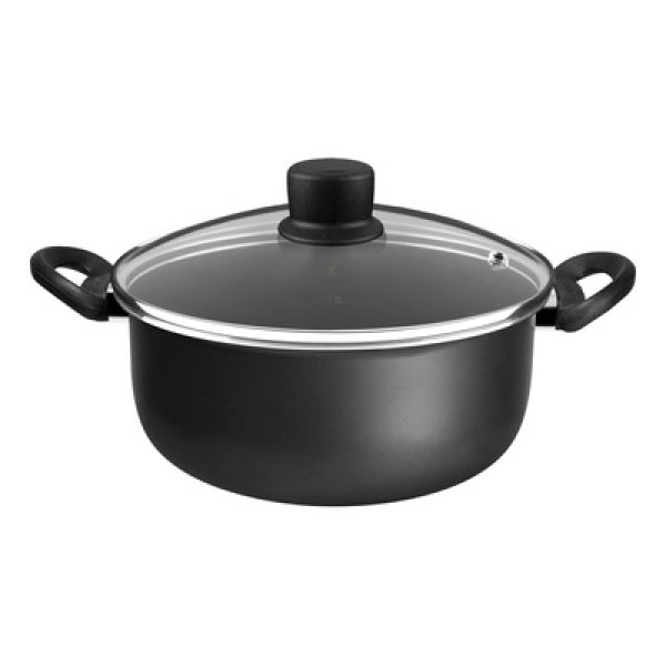 Encontraproduto.com.br - Caçarola Rochedo Robusta Grafite 24cm