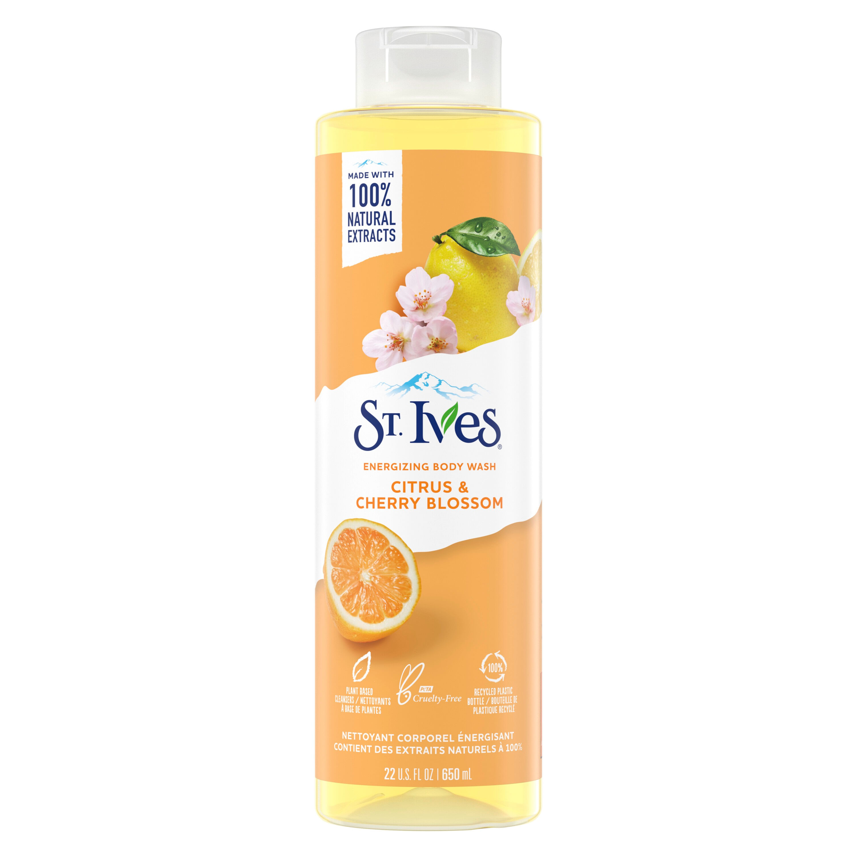 Sabonete Líquido Citrus & Cherry Blossom St. Ives Frasco 650ml