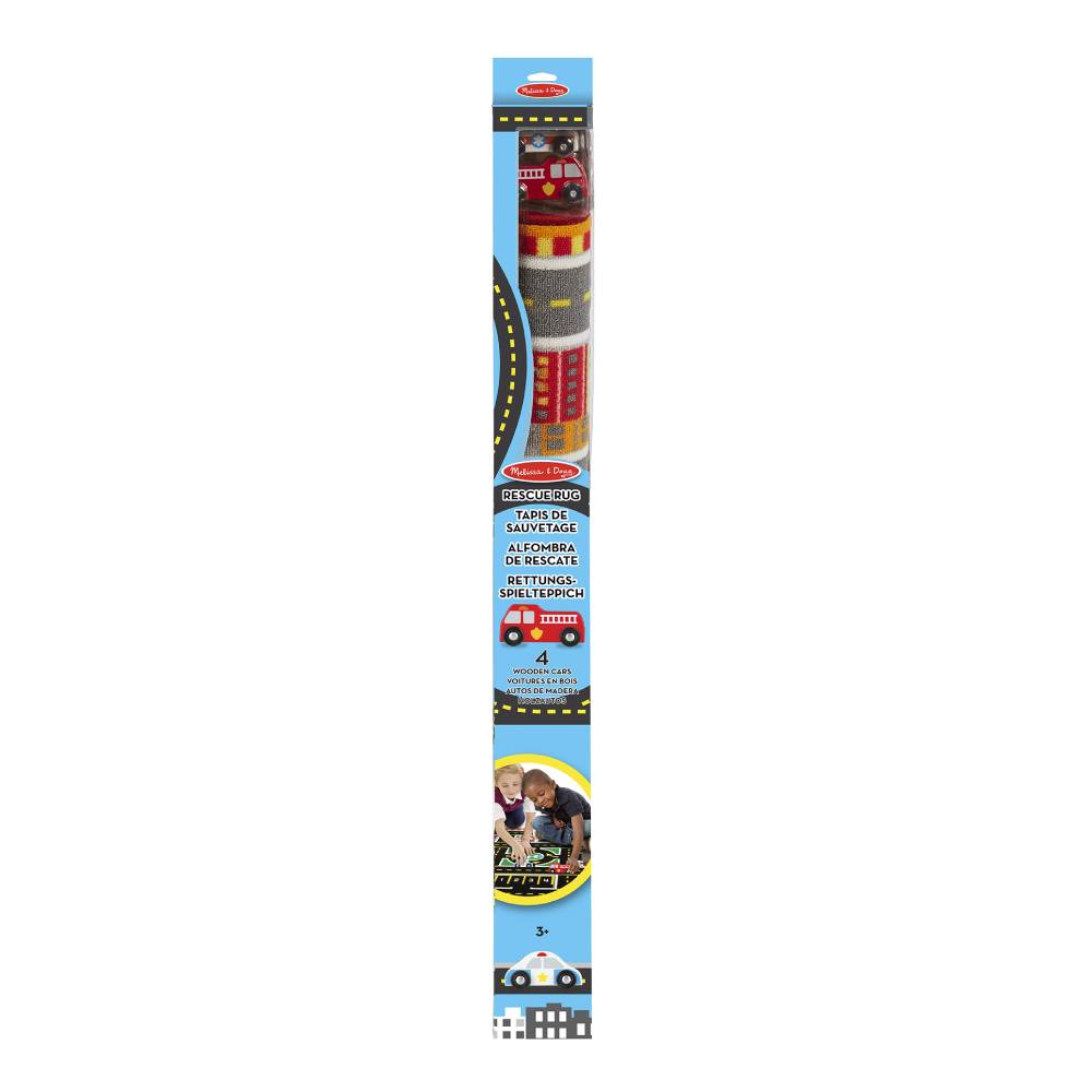 Encontraproduto.com.br - Tapete de Atividades - 88x99 Cm - Cidade com Veículos - Melissa And Doug