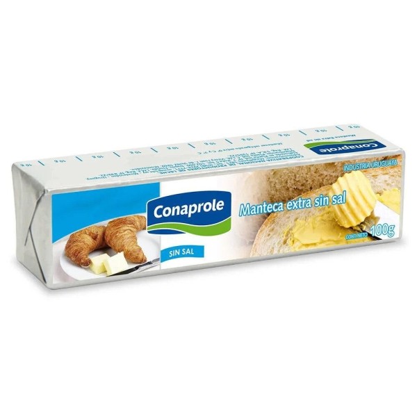 Encontraproduto.com.br - Manteiga Uruguaia Conaprole Conaprole Sem Sal Tablete 100g