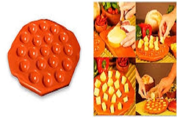Encontraproduto.com.br - Provolera Grande 19 Cavidades 022959 Terracota El Asador