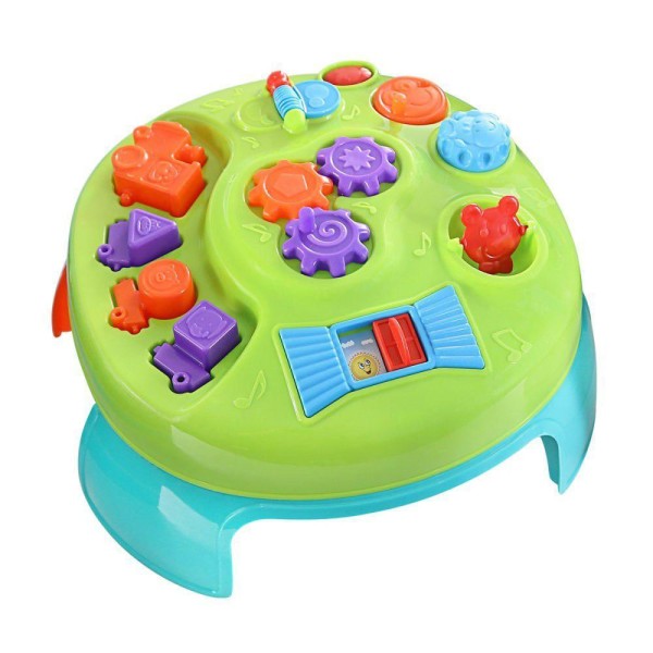 Encontraproduto.com.br - Mesinha Didática Infantil Interativa 7 Atividades Educativas