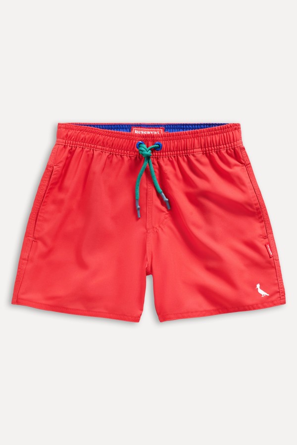 Encontraproduto.com.br - Short Praia Mini Liso Ilhos Color