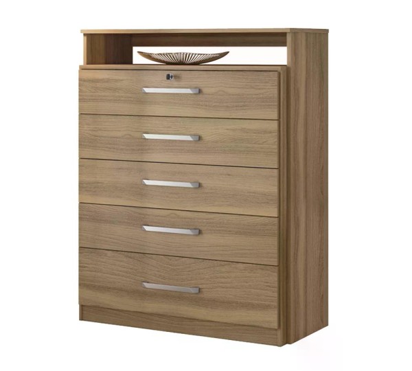 Encontraproduto.com.br - Comoda 05 Gavetas Triunfo Amendola Demobile