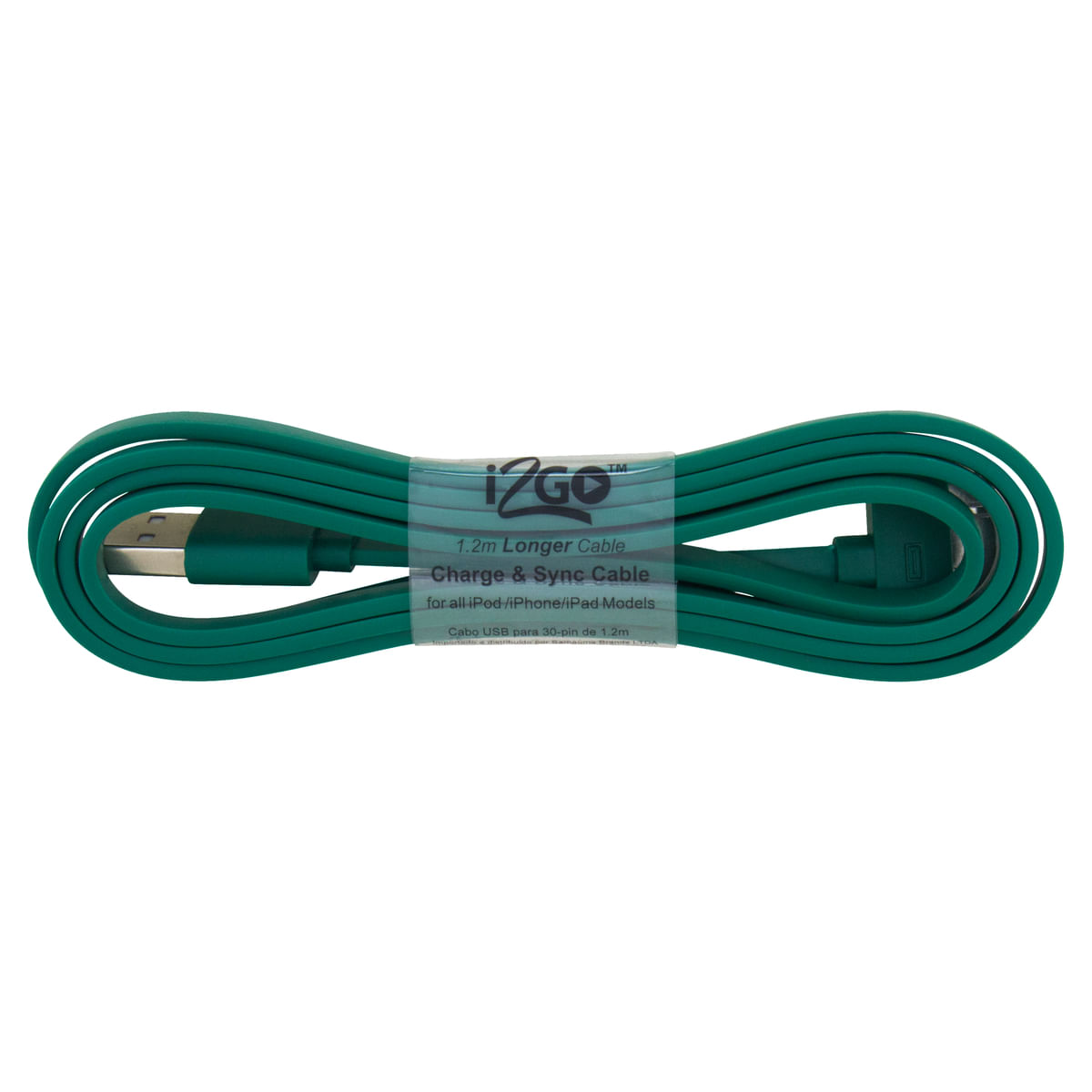 Encontraproduto.com.br - Cabo Usb Para Ipod/Iphone/Ipad I2Go 1,2M