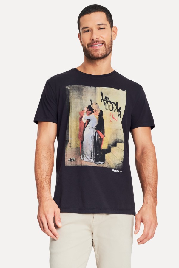 Encontraproduto.com.br - Camiseta Estampada Kiss Me